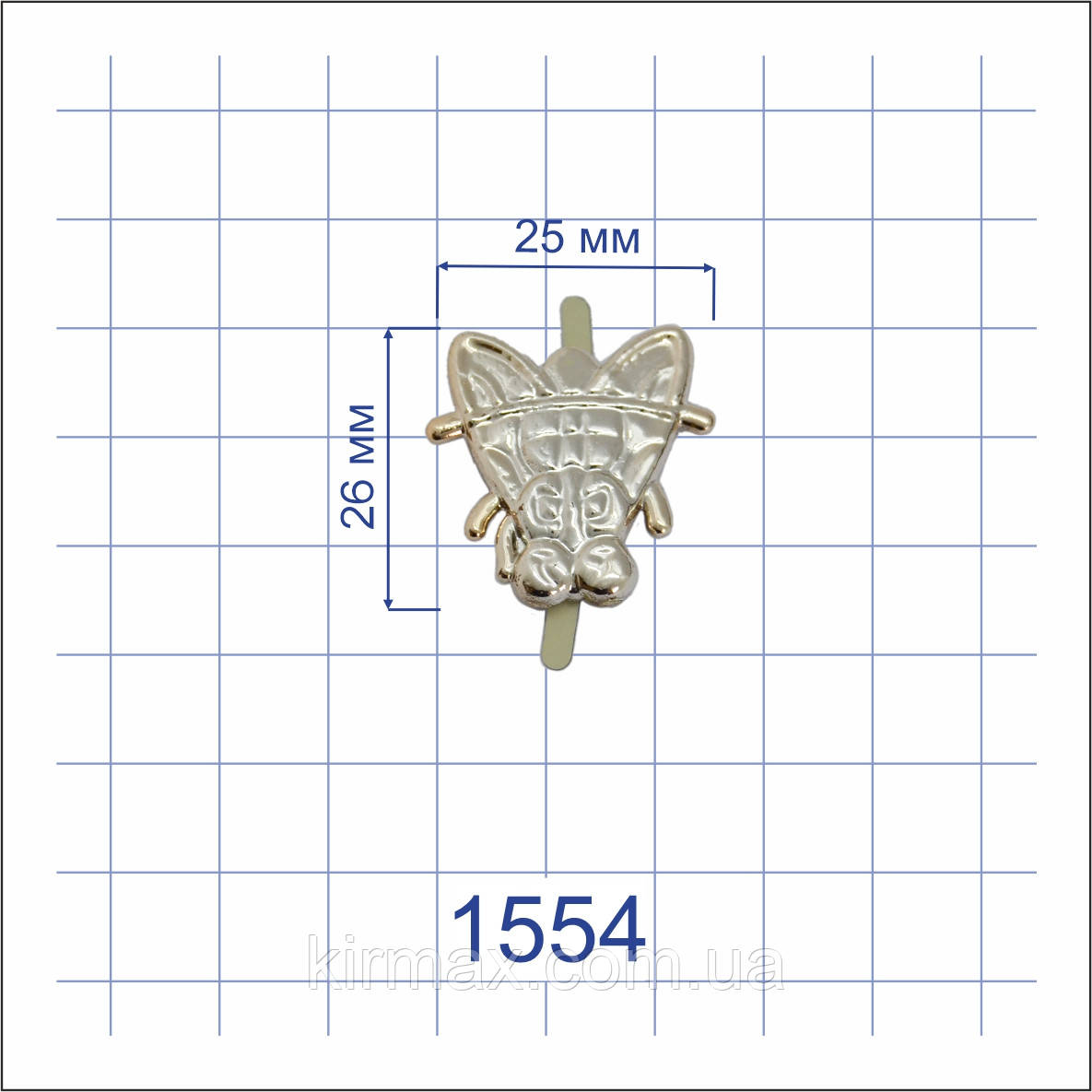 Фурнітура пластик 1554, фото 1