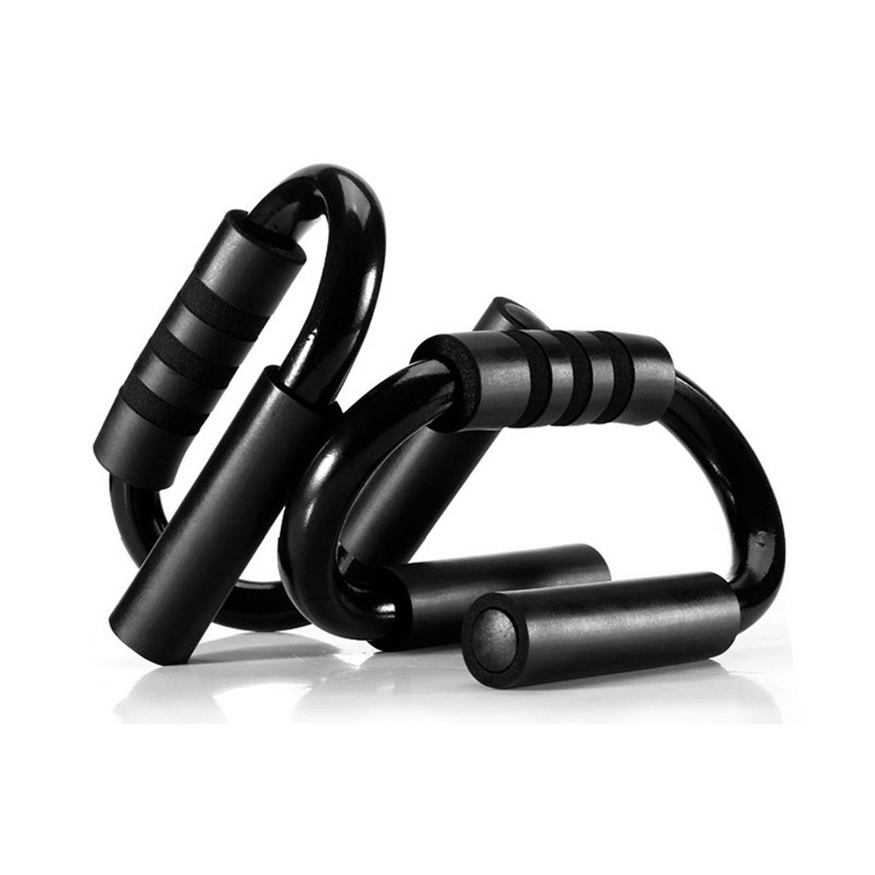 Упоры Dobetters DBT-FW02 Black для отжиманий от пола стойки тренажер для мышц рук (SKU_4739-14130) - фото 2 - id-p1504703169