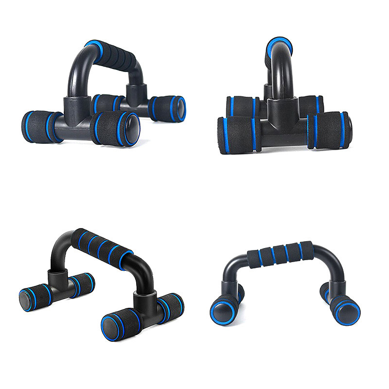 Упоры Dobetters DBT-JF34 Blue + Black для отжиманий от пола стойки для упражнений (SKU_4737-14131) - фото 3 - id-p1504703171