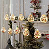 Світлодіодна гірлянда Xmas M-1 Copper Curtain Ball Lamp, фото 7