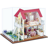 Кукольный дом Cute Room A-033-B Princess Cottage 3D Румбокс конструктор (SKU_7762-28606)