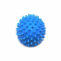 Мяч для массажа c шипами Dobetters PVC P2 7.5 см Dark Blue шипованый мячик (SKU_4754-30515)