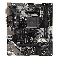 Материнская плата ASRock A320M-DVS R4.0 Socket AM4 2xDDR4 3200 до 32 ГБ microATX (SKU_4165-11111)