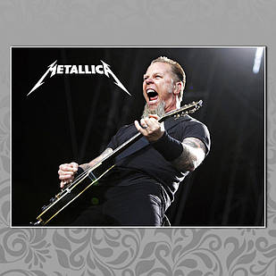 Плакат А3 Рок Metallica 15