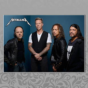 Плакат А3 Рок Metallica 18