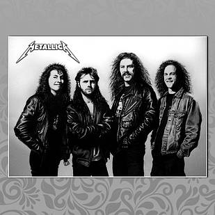 Плакат А3 Рок Metallica 20