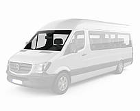 Лобове скло Mercedes Sprinter II (2006-2018) /VW Crafter /Мерседес Спрінтнер II з датчиком кам.