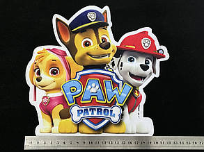 Нашивка Щенячий патруль/Paw Patrol 245х230 мм, фото 3