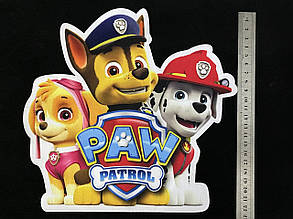 Нашивка Щенячий патруль/Paw Patrol 245х230 мм, фото 2