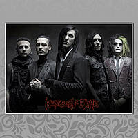 Плакат А3 Рок Motionless in White