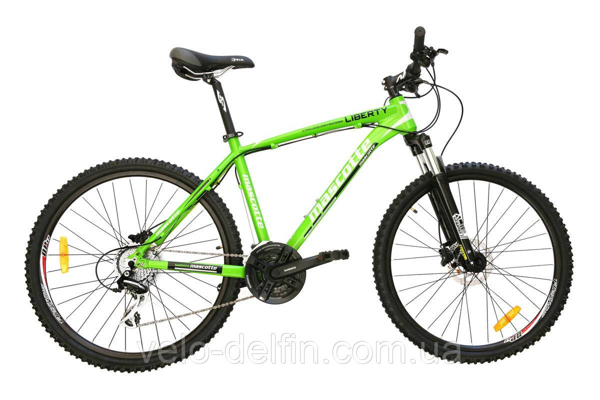 Горный велосипед горный Mascotte LIBERTY md гидравлика - фото 1 - id-p233372201