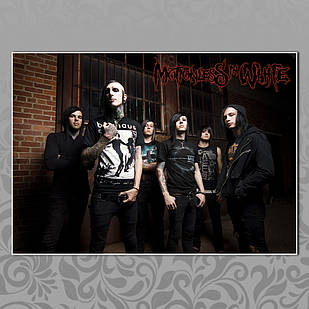 Плакат А3 Рок Motionless in White 003
