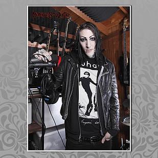 Плакат А3 Рок Motionless in White 004