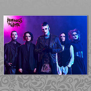 Плакат А3 Рок Motionless in White 005