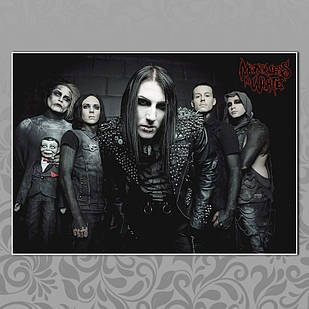 Плакат А3 Рок Motionless in White 006
