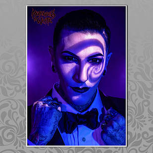 Плакат А3 Рок Motionless in White 007