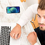 Бездротова зарядка Qi-120 (10W, 40 мм) прихованого монтажу + адаптер живлення, фото 10