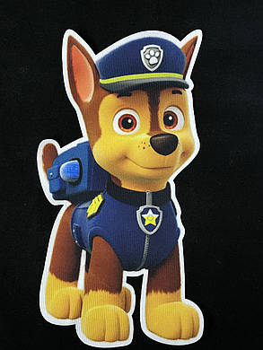 Нашивка Щенячий патруль Гончик Чейз 120х230 мм, фото 1