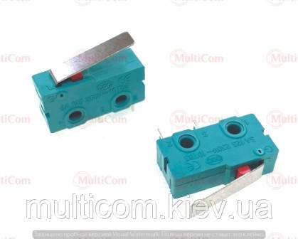 11-12-101. Кінцева кнопка, 5A-250V, Daier, KW4-Z2F, з лапкою