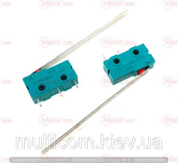 11-12-104. Кінцева кнопка, 5A-250V, Daier, KW4-ZDF, з лапкою