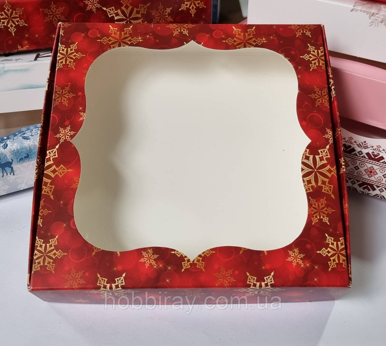 Коробочки 20*20*3 см. 1 шт.
