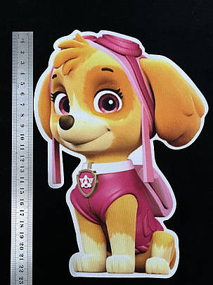 Нашивка Щенячий патруль Скай 164х230 мм, фото 2