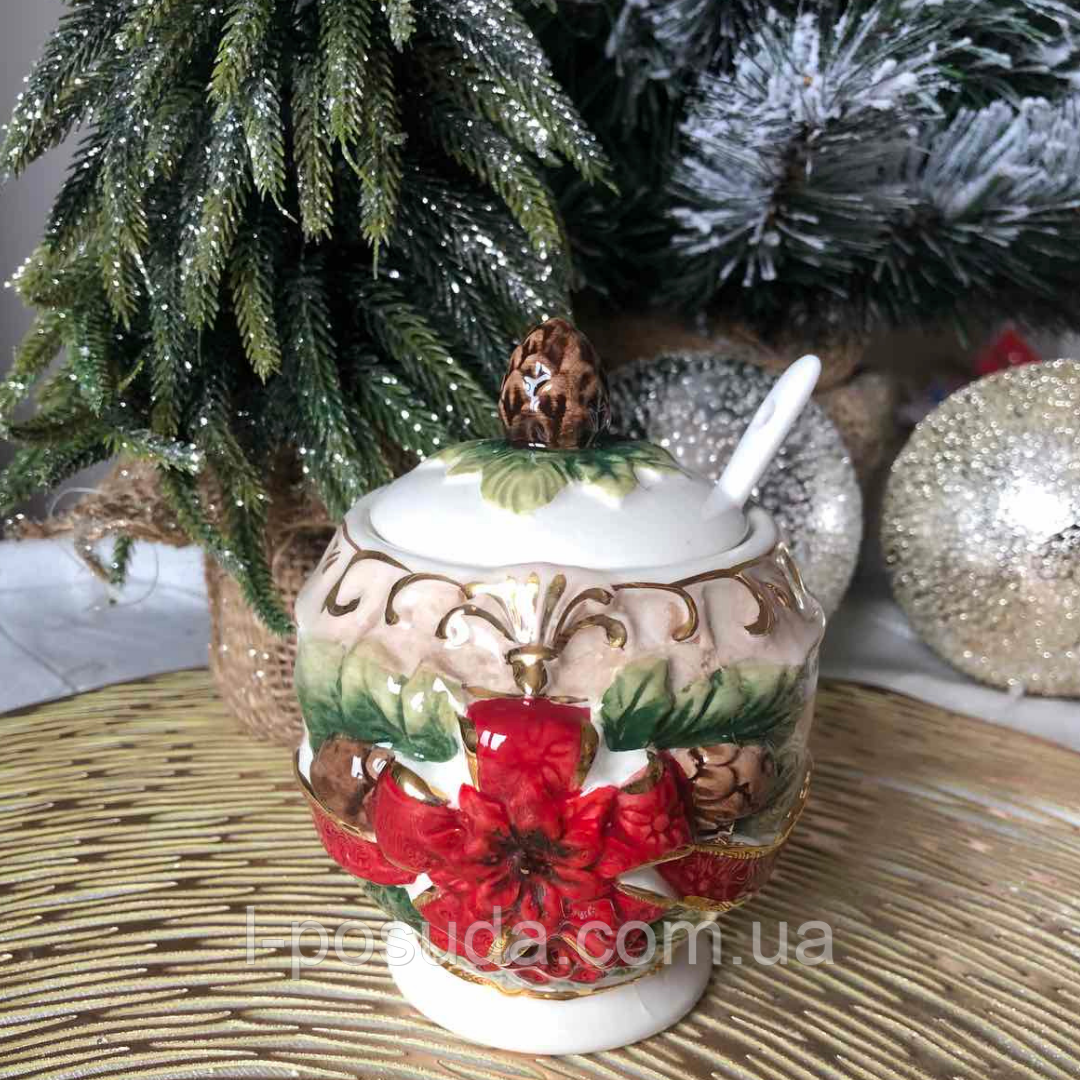 Цукорниця керамічна Merry Christmas 300 мл