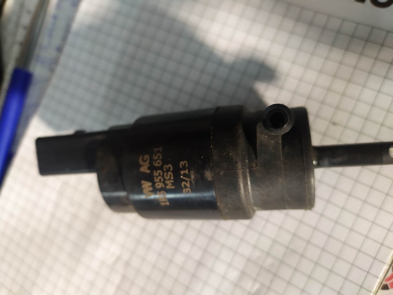 Мотор омивача volkswagen, фото 1