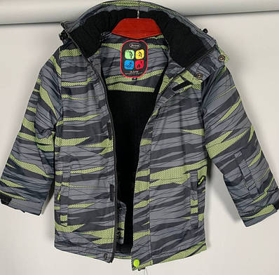 Куртка термо зима SPEED-A CLUB для хлопчика 3-9 років арт.523, Хакі, 104