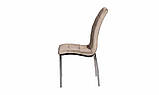Стілець Марс капучиновый велюр + хром від Prestol, фото 3