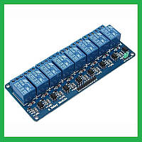 8-канальный релейный модуль 12В для Arduino PIC ARM AVR
