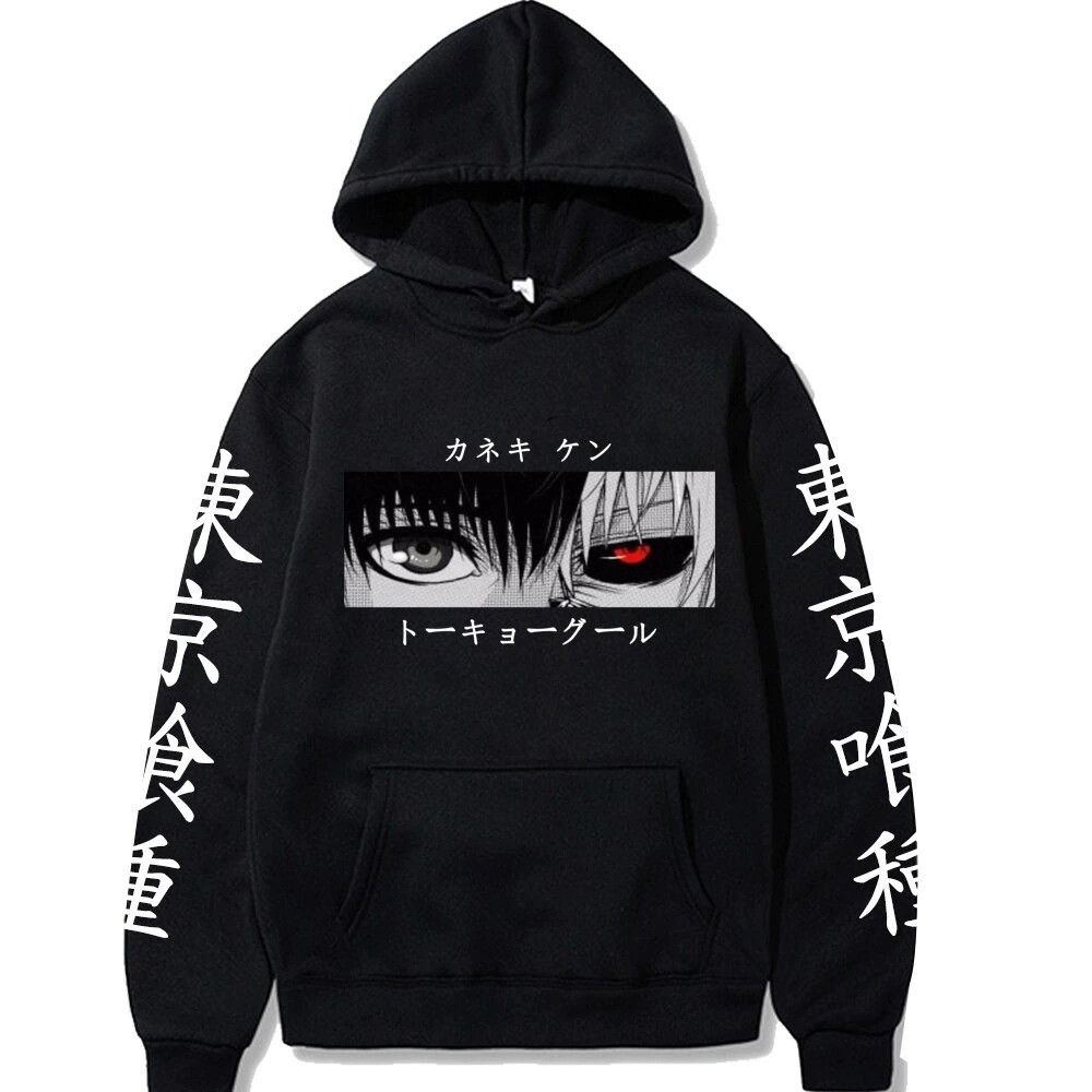Худі чорний LOYS Аніме Токійський Гуль kaneki ken / tokyo ghoul XS