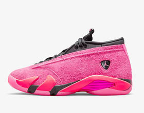 Оригінальні жіночі кросівки Air Jordan 14 Low Shocking Pink (DH4121-600)