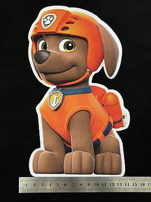 Нашивка Щенячий патруль Зума 127х230 мм, фото 2