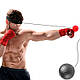 Боксерський набір Тренажер fight ball (файт бол) м'ячик для боксу + лапи боксерські OSPORT BoxSet №1 (n-0025), фото 6