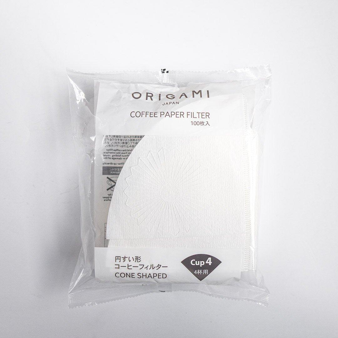 Паперові фільтри Origami Paper Filter Cup 4, 100 шт