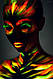 Люмінесцентна світиться в темряві фарба Noxton для шкіри, фото 4