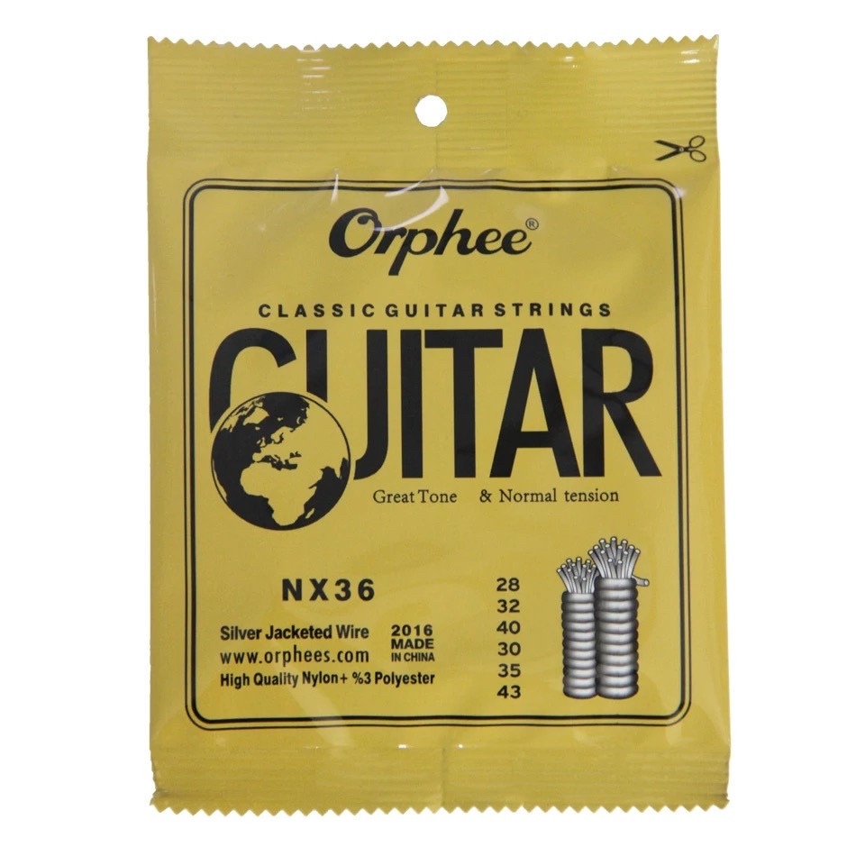 Нейлонові струни Orphee normal tension