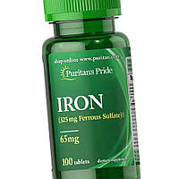 Puritan's Pride Iron 65 mg 100 tab