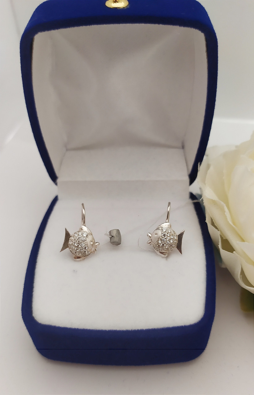 Сережки срібні 925 проби