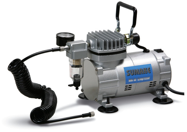 Миникомпрессор для аерографа SUMAKE MC-1100HFGM
