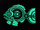 Люмінесцентна фарба Noxton для сувенірів. Фасовка 1 л. Колір Зелений., фото 7