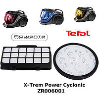 Комплект (набор) фильтров для пылесоса Rowenta X-Trem Power Cyclonic ZR006001 RO6984 RO7213 RO7223 RO7283