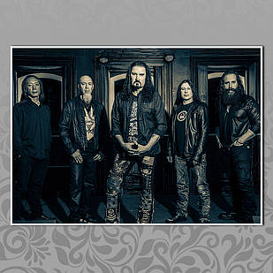 Плакат А3 Рок Dream Theater