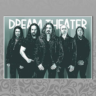 Плакат А3 Рок Dream Theater 004