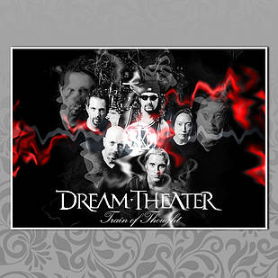 Плакат А3 Рок Dream Theater 006
