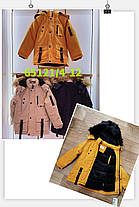 Куртки з хутром для хлопчиків оптом, Seagull, розміри 4-12 років, арт.65121