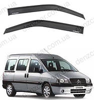 Ветровики CITROEN Jumpy 1995-2007 (на скотче)\ Дефлекторы окон Ситроен Джампи 1995-2007