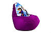 Крісло мішок груша Frozen XL 120х75 Холодне серце, фото 4