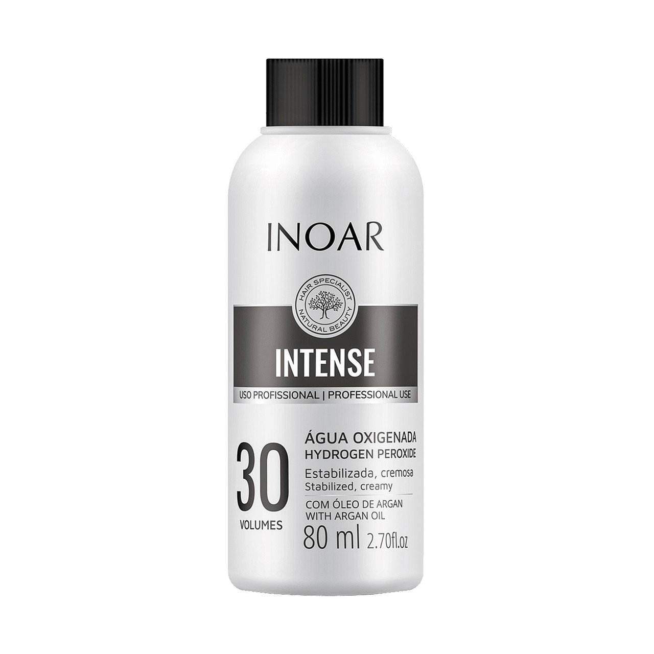 Окисник для фарби, Inoar Intense Ox 30 vol, 80 ml